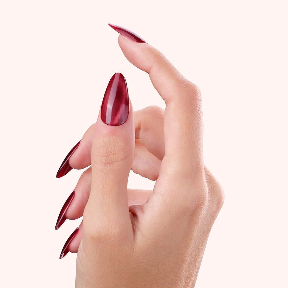 Smalto semipermanente Crystal Cat Eye Bordeaux - Image 3