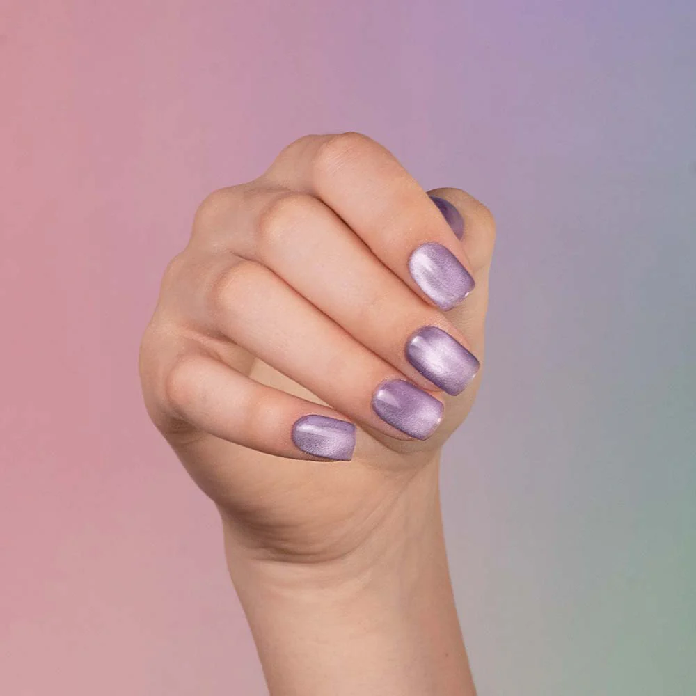 Smalto semipermanente Crystal Cat Eye Violet - Image 3