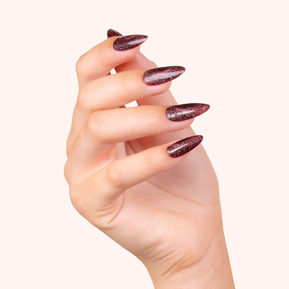 Smalto semipermanente Flashing Cat Eye Merlot - Image 3