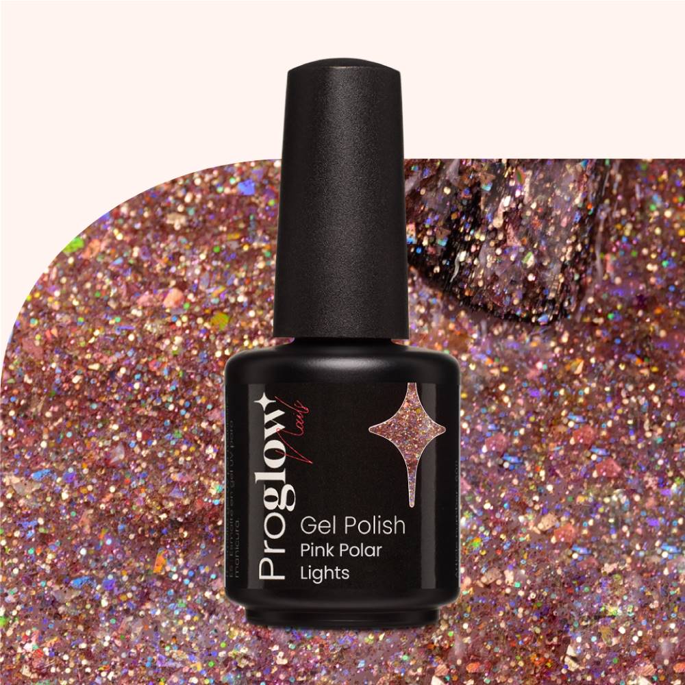 Smalto semipermanente Pink Polar Lights