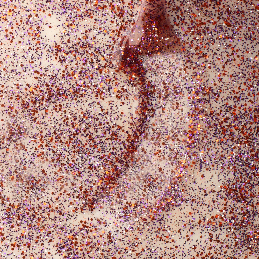 Smalto semipermanente Pink-Purple-Orange Glitter - Image 2