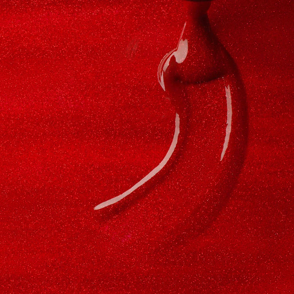 Smalto semipermanente Red Glitter-Star - Image 2