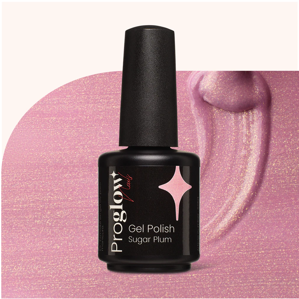 Smalto semipermanente Sugar Plum - Gold Shimmer