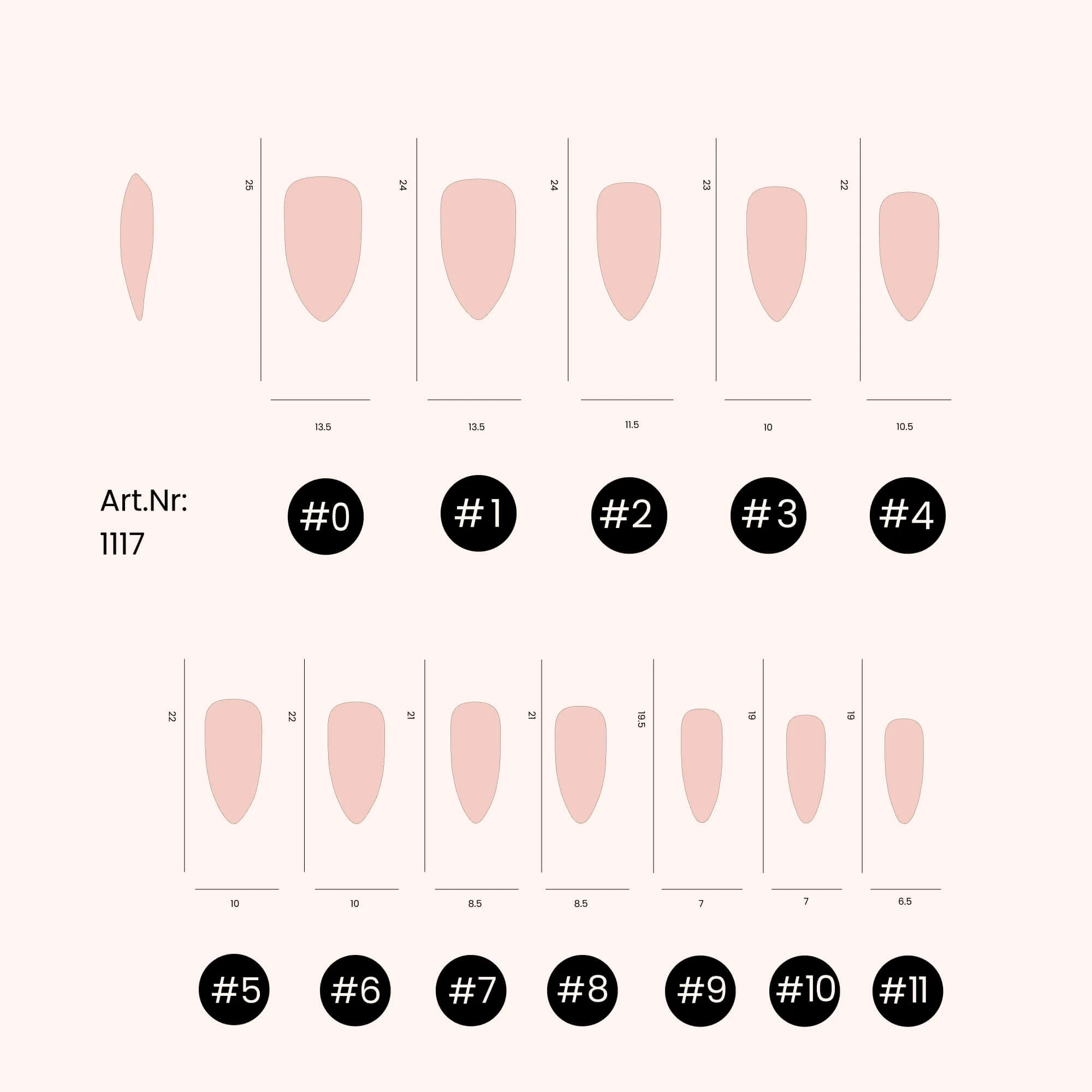 Soft Gel Tips unghie Mandorla  - Image 3