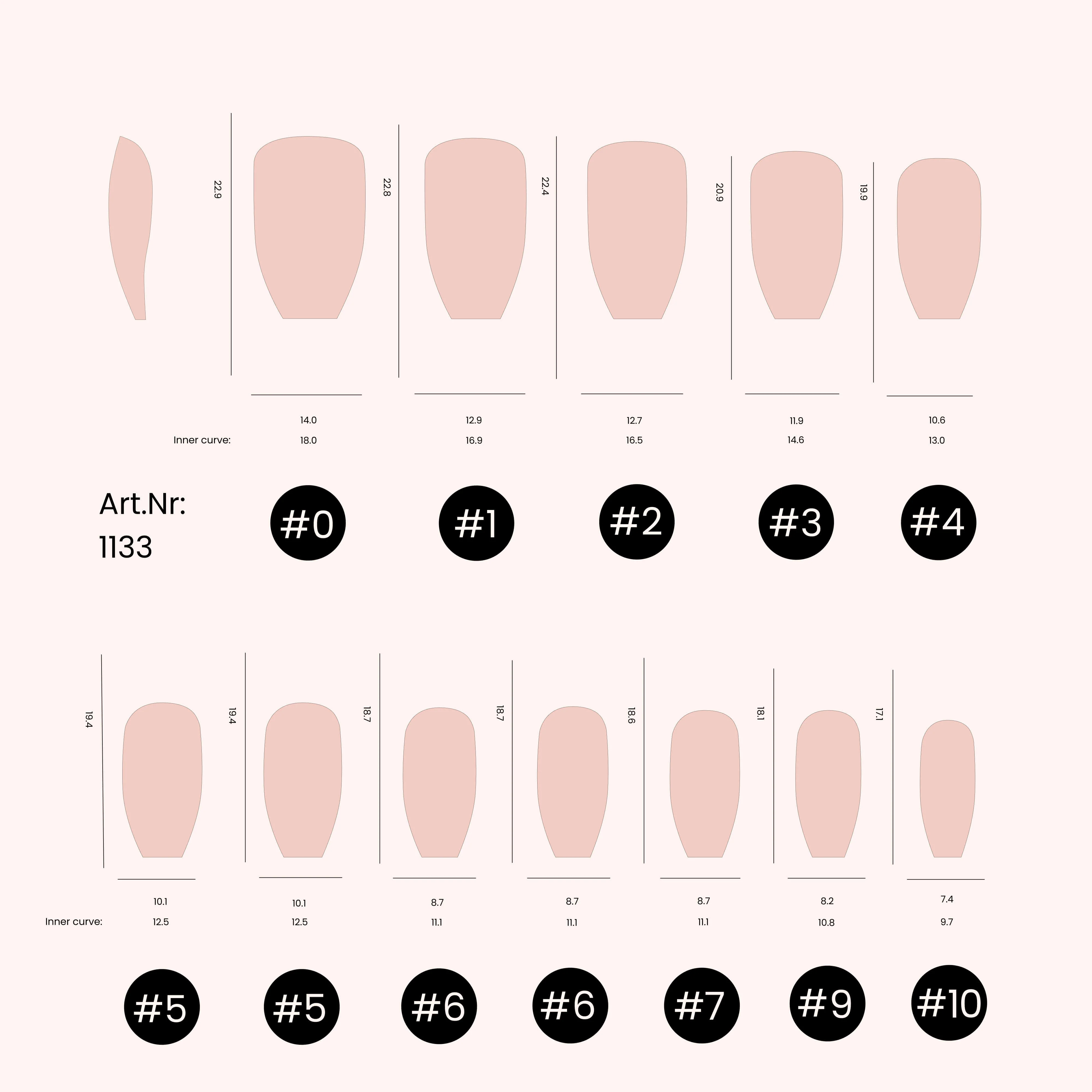 Soft Gel Tips unghie Ballerina - Image 4