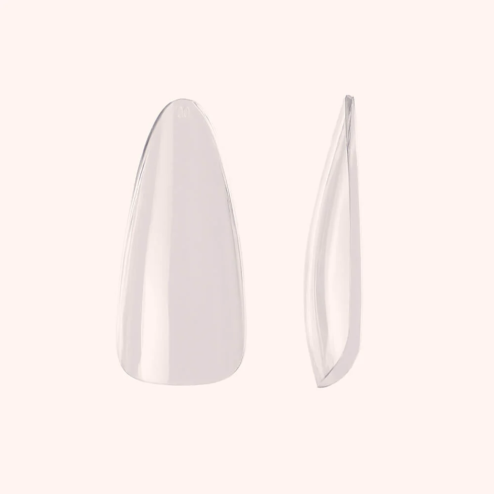 Soft Gel Tips unghie C-Curve Long Mandorla - Image 2