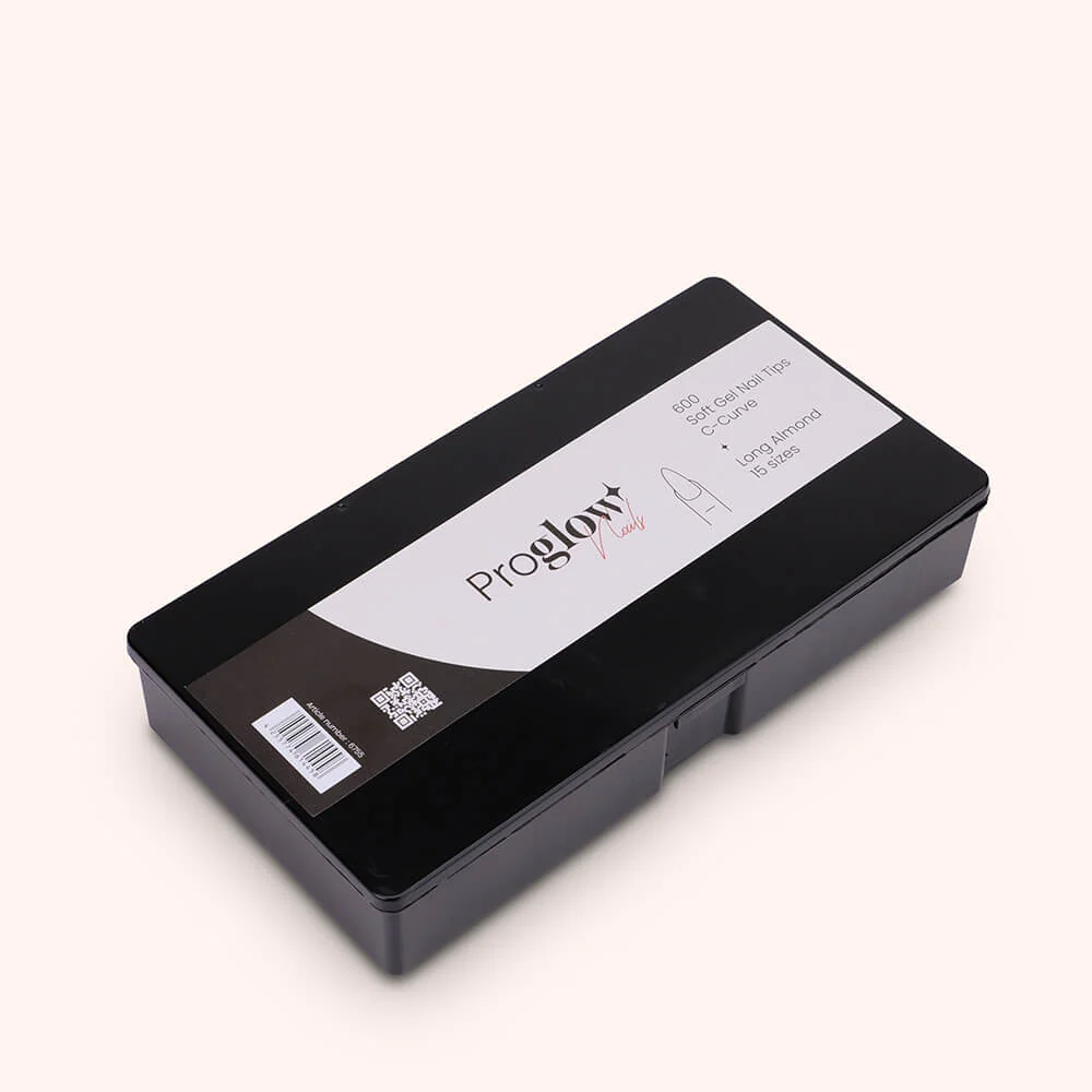 Soft Gel Tips unghie C-Curve Long Mandorla - Image 4