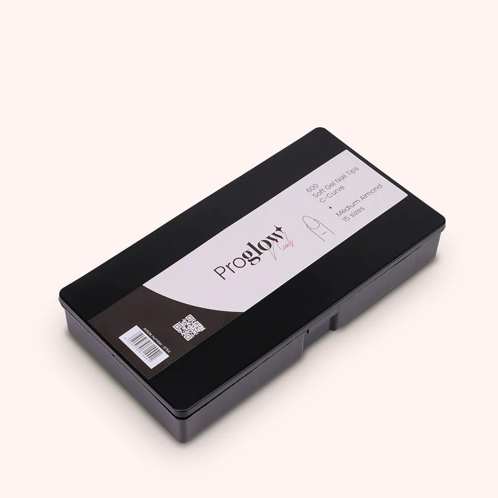 Soft Gel Tips unghie C-Curve Medium Mandorla - Image 4