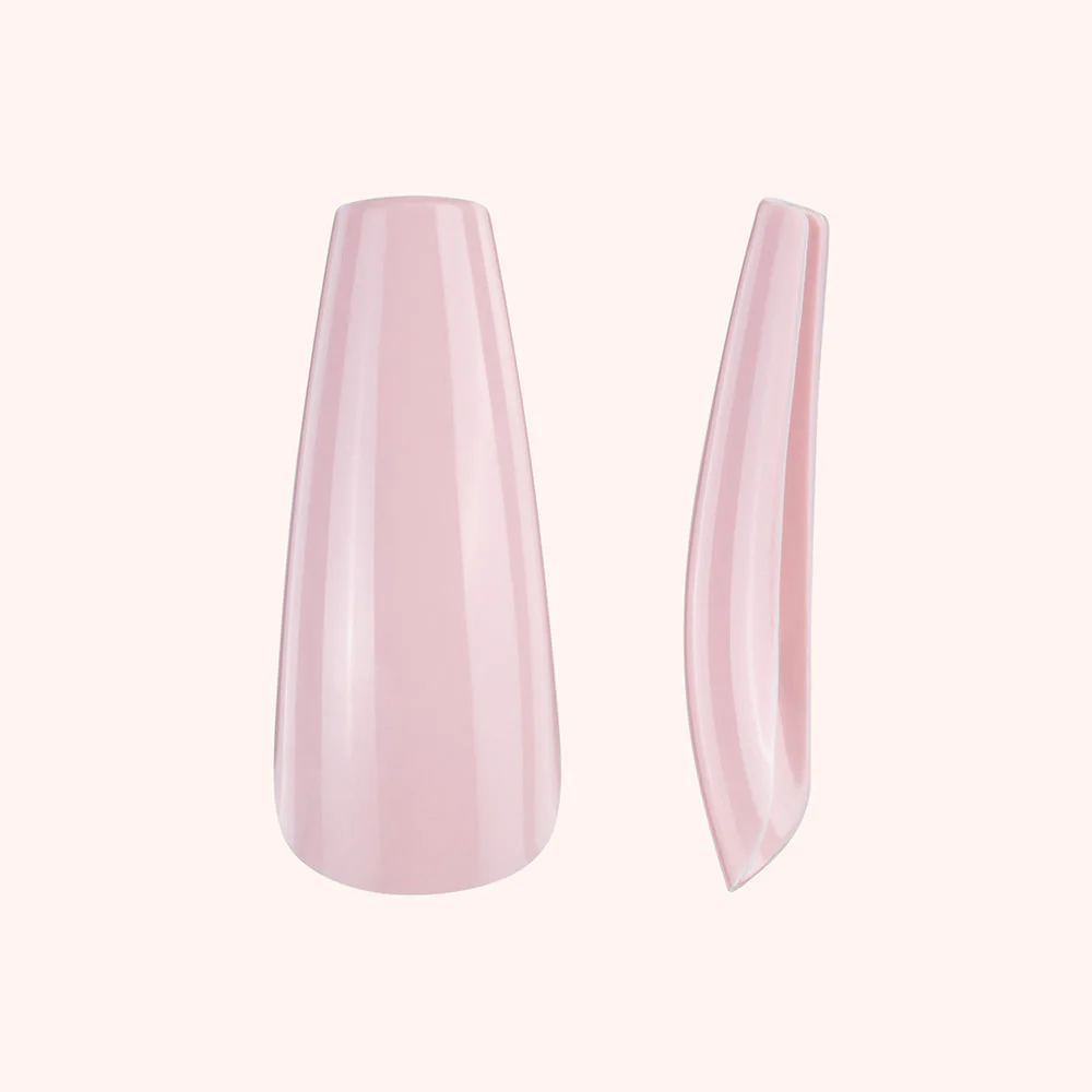 Soft Gel Tips unghie a Ballerina Baby Rose  - Image 2