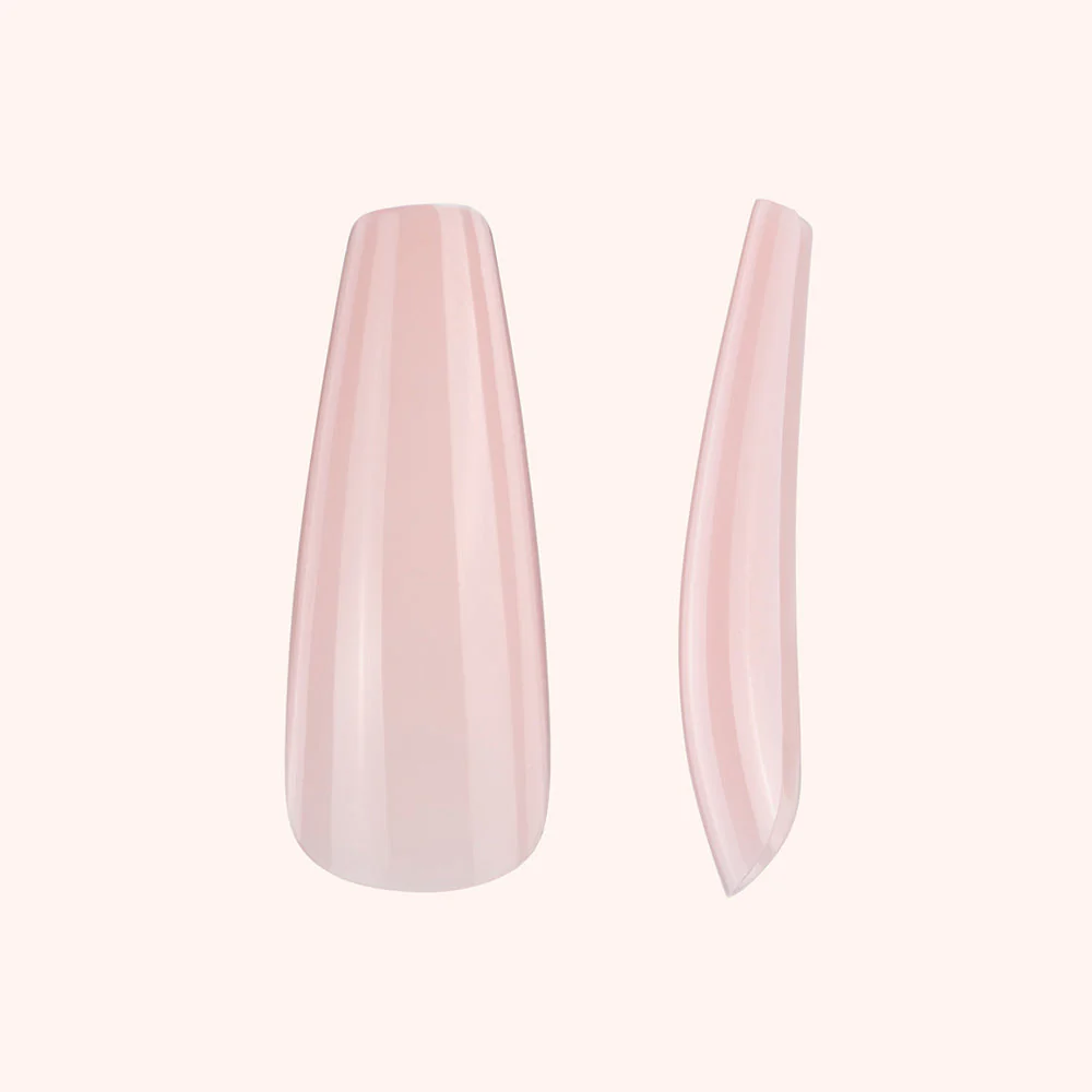 Soft Gel Tips unghie a Ballerina Sweet Rose - Image 2