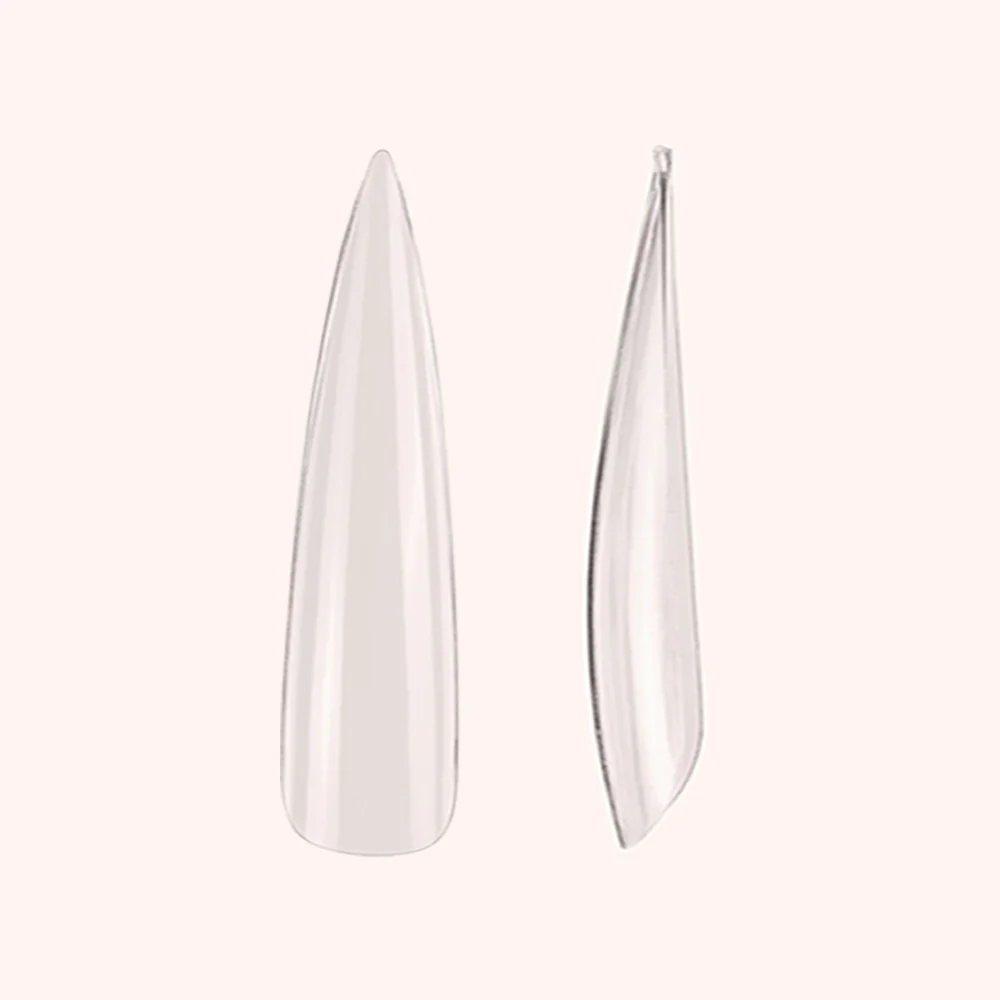 Soft Gel Tips unghie Long Stiletto - Image 2