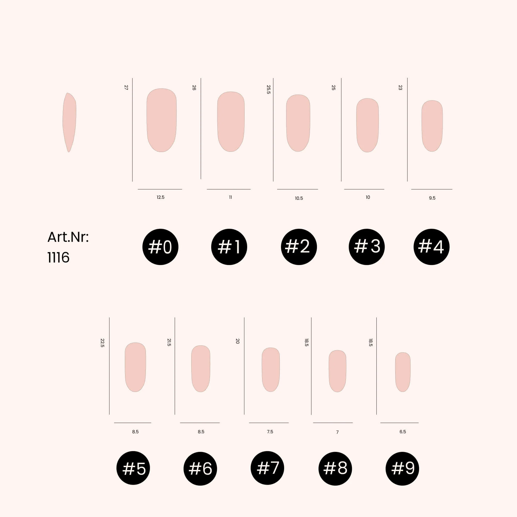 Soft Gel Tips unghie Round - Image 4