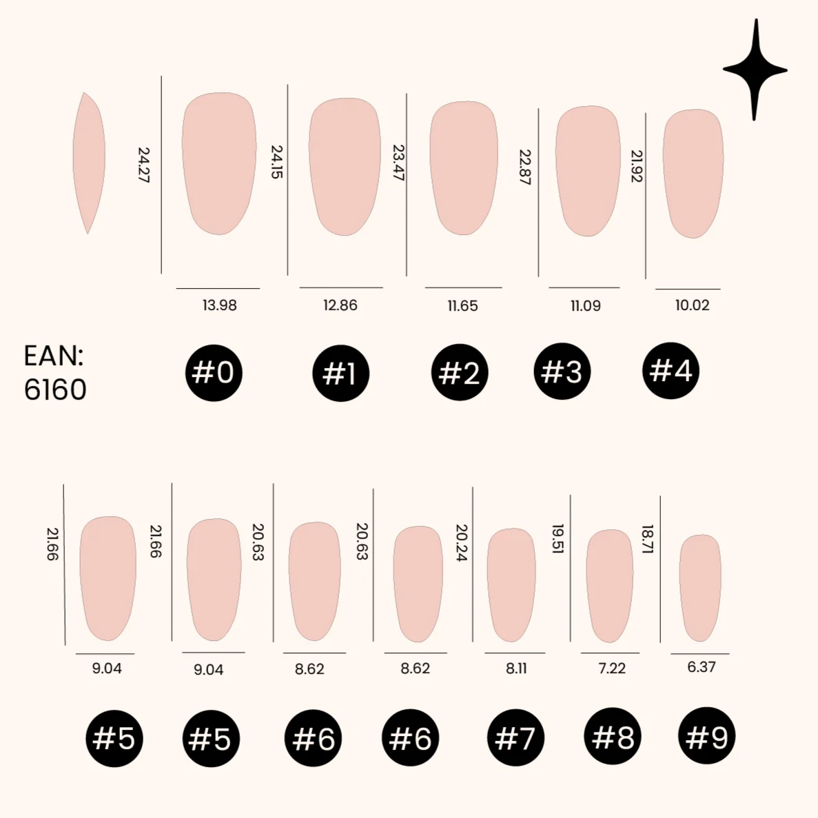 Soft Gel Tips unghie Short Stiletto  - Image 4