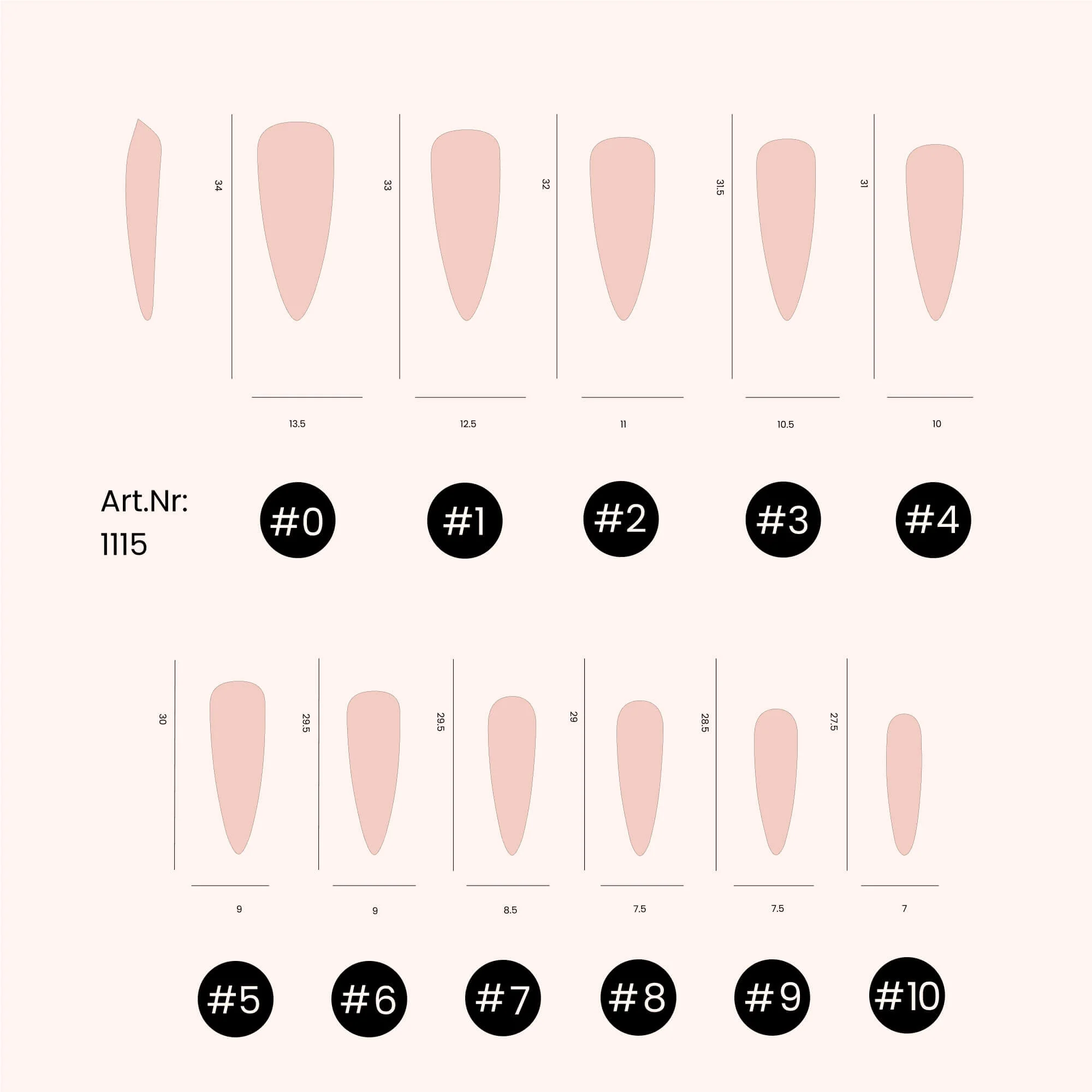 Soft Gel Tips unghie Stiletto  - Image 4