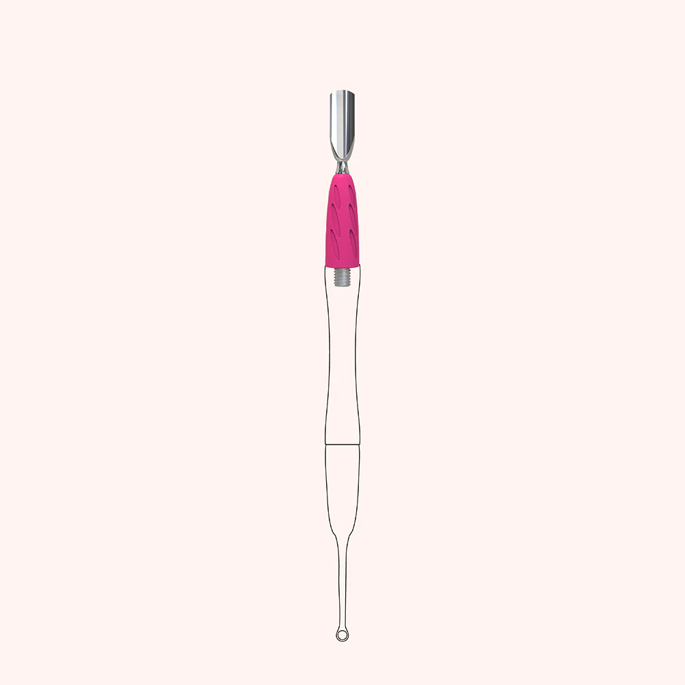 Staleks Combo UNIQ 16 Rounded Narrow Pusher - Image 3
