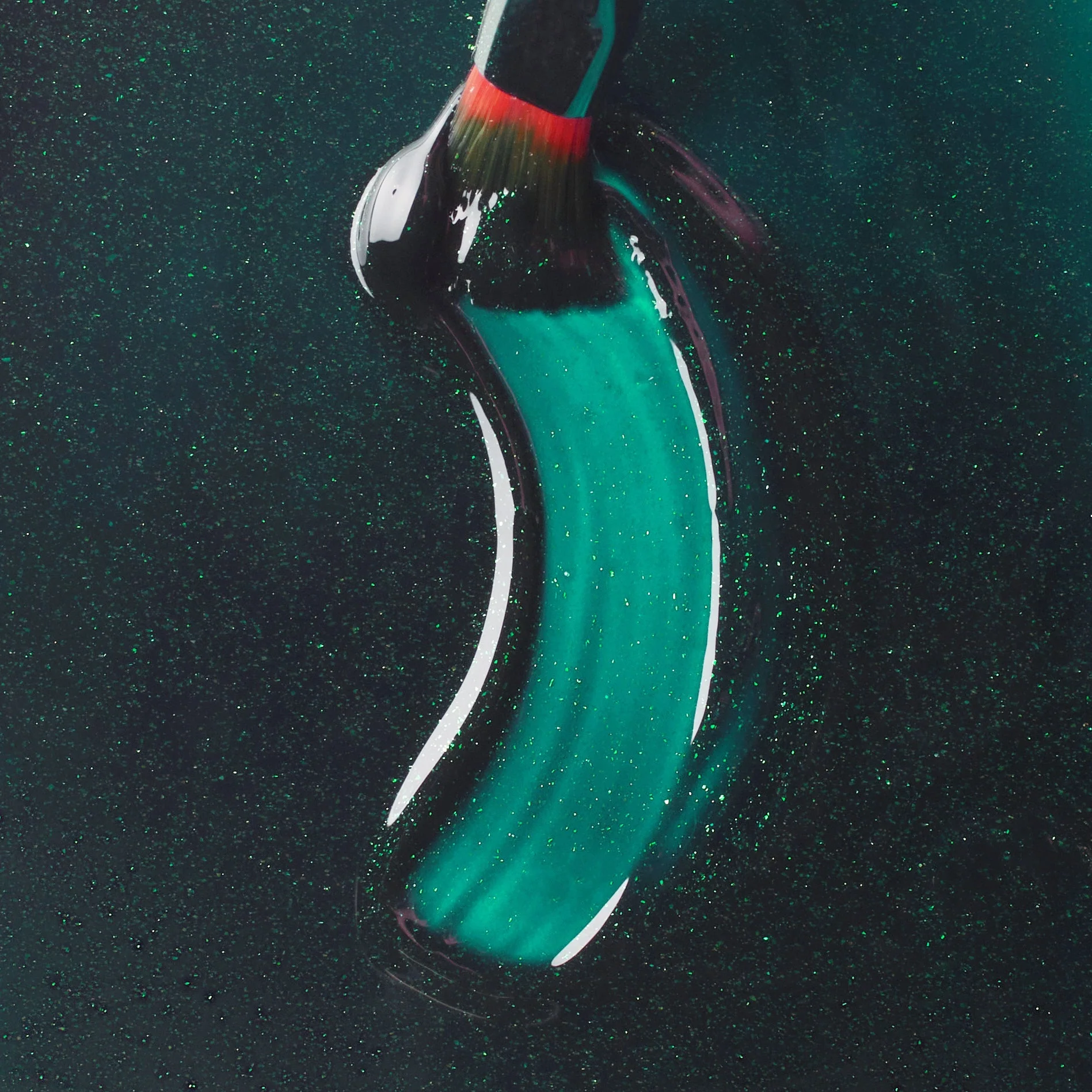 Supreme Color Gel Dark-Green Glitter - Image 2