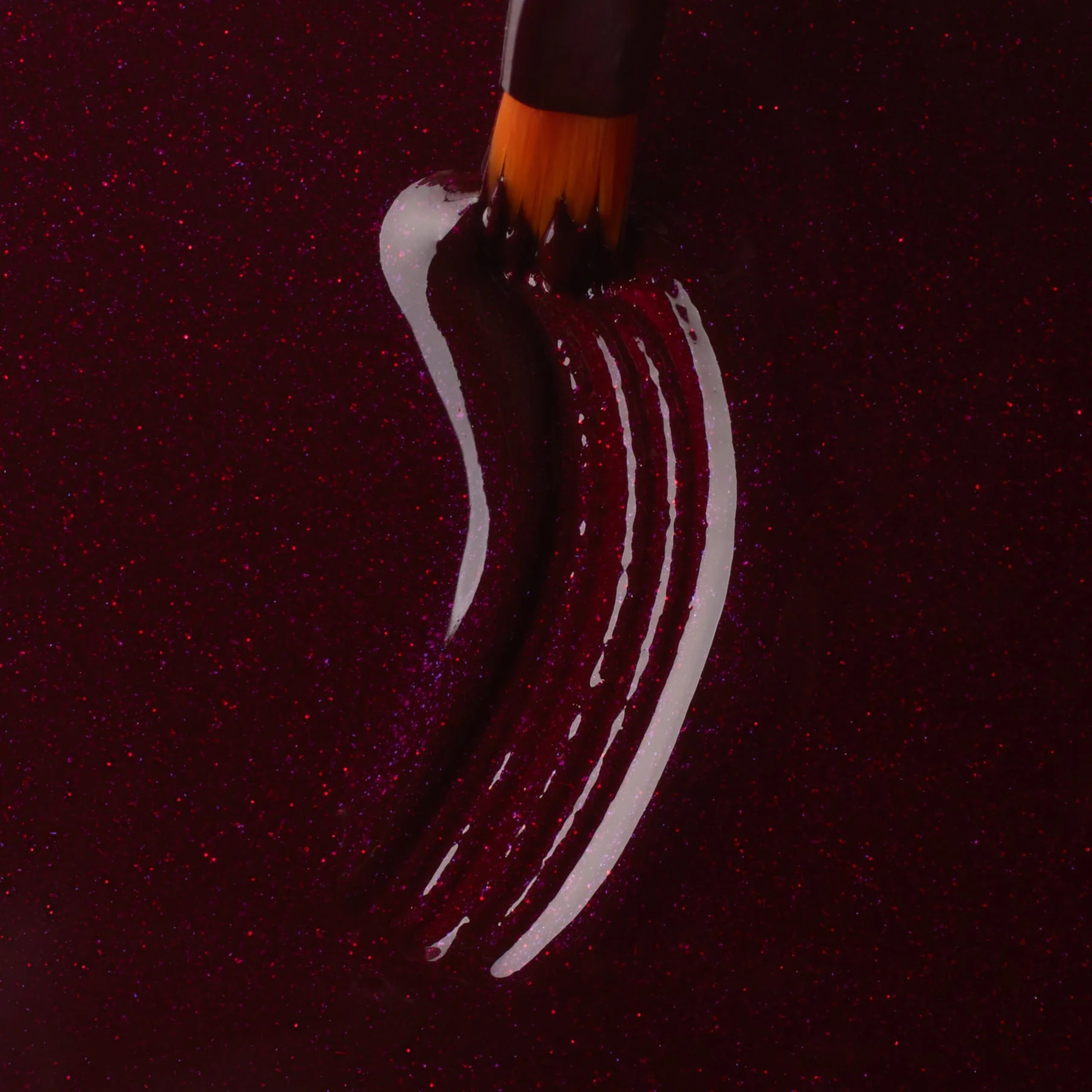 Supreme Color Gel Metallic-Glitter Aubergine - Image 2