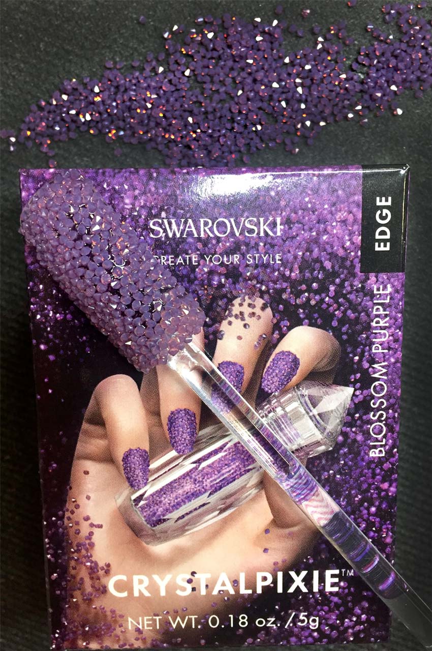 Swarovski Pixie Edge Nail Box - Blossom Purple - Image 3