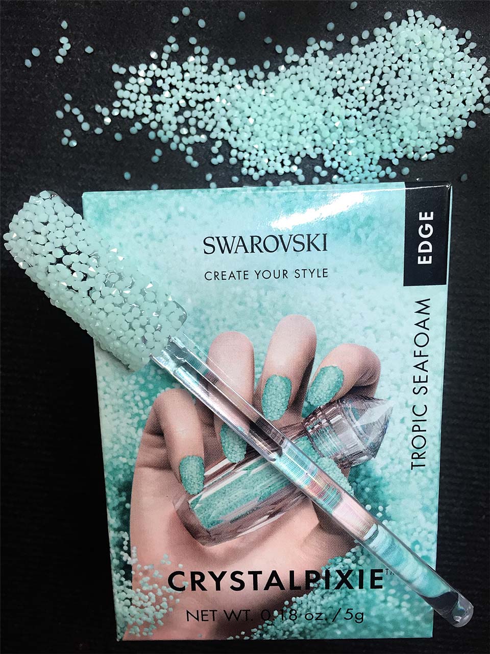 Swarovski Pixie Edge Nail Box - Tropic Seafoam - Image 3